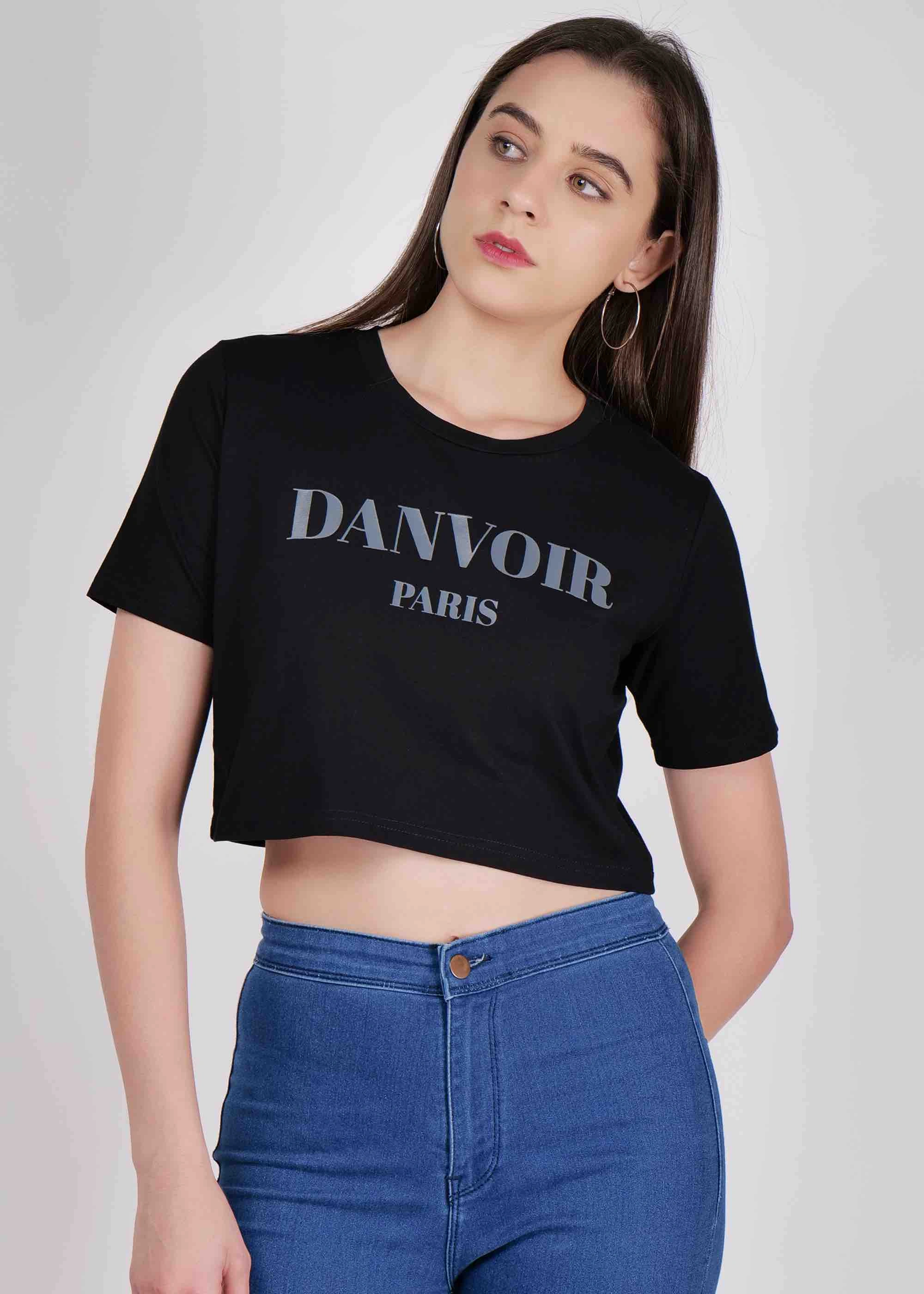 Danvoir Paris Classic Crop Top 