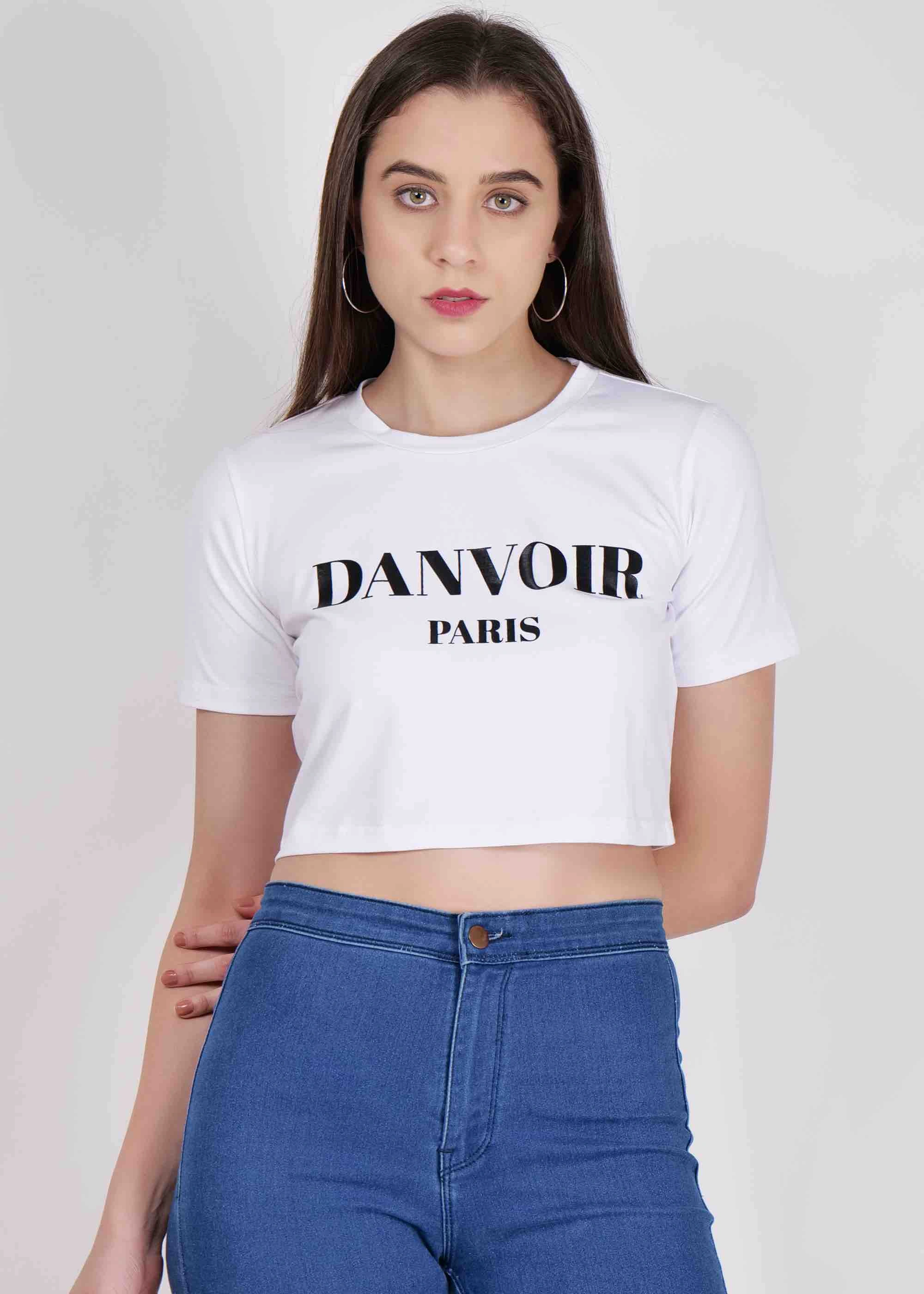 Danvoir Paris Classic Crop Top